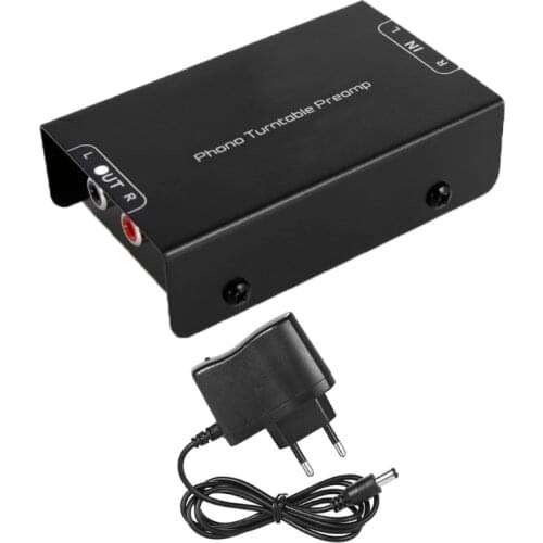 PP900 Ultra-Compact Phono Preamp Preamplifier RCA Input Output Signal Amplifier Dropshipping