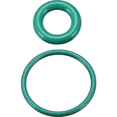 Uxcell O-Rings Fluorine Rubber 2.65mm Seal Rings Sealing Gasket for Door Window Electric Appliance Bearing Pump Green