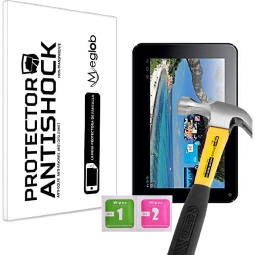 Screen protector Anti-Shock Anti-scratch Anti-Shatter compatible with Tablet Storex eZee Tab 7Q12-S