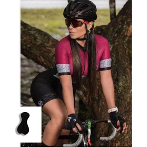 2021 Wholesale New Jumpsuit Women’s Breathable Team Triathlon Suit， Short Sleeve Shorts Quick-Drying Cycling Clothing Skinsuit