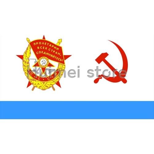 3ft x 5ft/The Soviet Navy flag/Soviet Navy ensign/The Soviet Union, Russia and other series of commemorative banner
