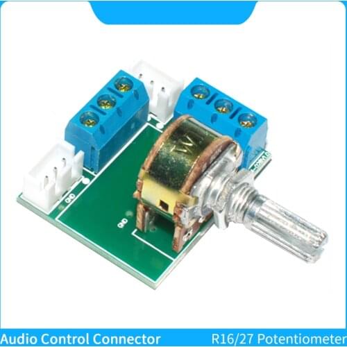 B50K Potentiometer Audio Control Board R16/27 Type Potentiometer Sound Volume adjustor DIY Chassis Extension Adapter Board
