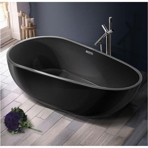 Color bath home adult custom full black full red 1.3 1.7 m independent European bath crock, 549