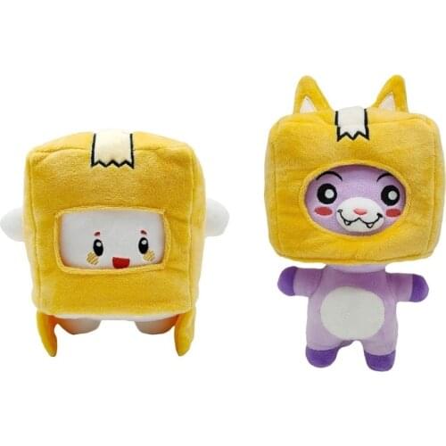 Child Kawaii Carton Villain Transfiguration Cat Pillow Doll Carton Headgear Cross Dress PP Cotton Filling Plush Toys Kids Gifts