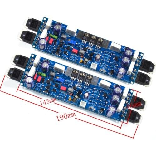 1 Pair Finished Board AM-60 Fever Grade Hifi Power Amplifier Board 150W*2 Hi-End Amp ON0302 0281 Class AB