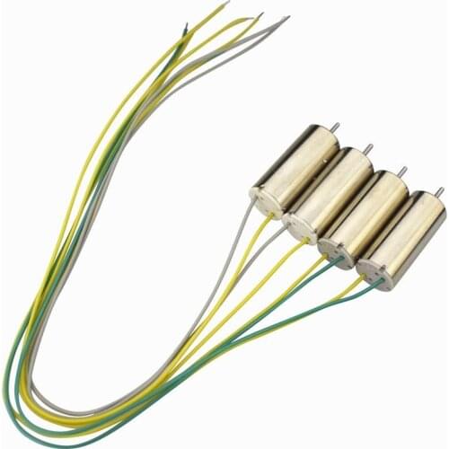 4PCS motor for X PACK-1 X PACK-8 XT-1 XT-8 Folding quadcopter accessories remote control drone motor spare parts