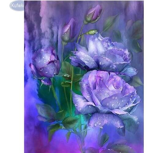 Rose art,Full,Diamond Embroidery,5D diy Diamond Painting rose,flowers,Cross Stitch,3D,Diamond Mosaic,Needlework,home decoration