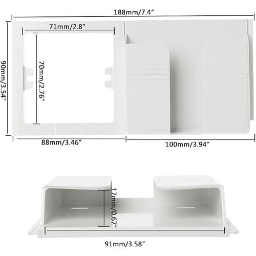 Wall Socket Mobile Phone Holder Smartphone Charging Stand Rack Holders Plug