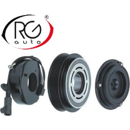 6pk 120mm New Car Compressor clutch Kit , coil, bearing, Air conditioner refrigeration compressor pulley for BENZ