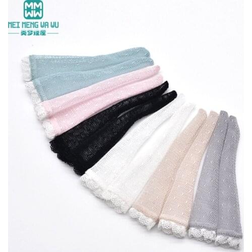 Doll clothes Fashion jacquard mid-leg socks for 28--30cm Blyth Azone OB23 OB24 Toys Doll accessories Girls gift