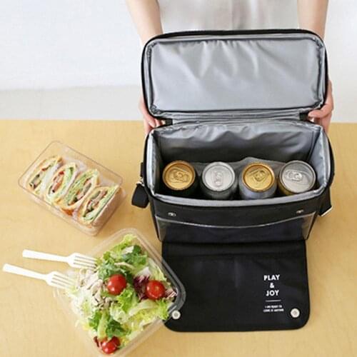Travel Seat Back Organizer for Car Cooler Bag Ice Pack Insulation Thermal Bag Pouch Lunch Box Ice Package Refrigerator Bag