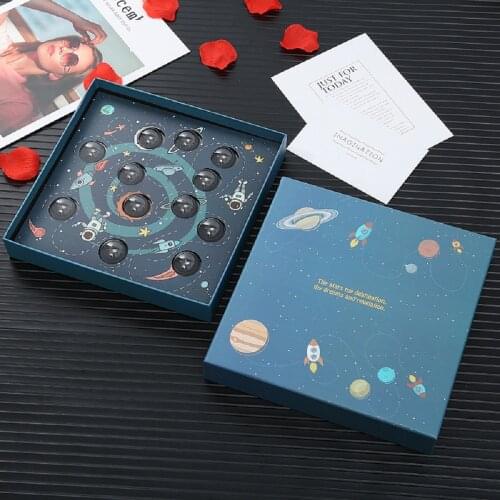 Valentines Day Chocolate Gift Box Candy Packaging Box Birthday Party Wedding Gift Decoration Package with Hanging Bag