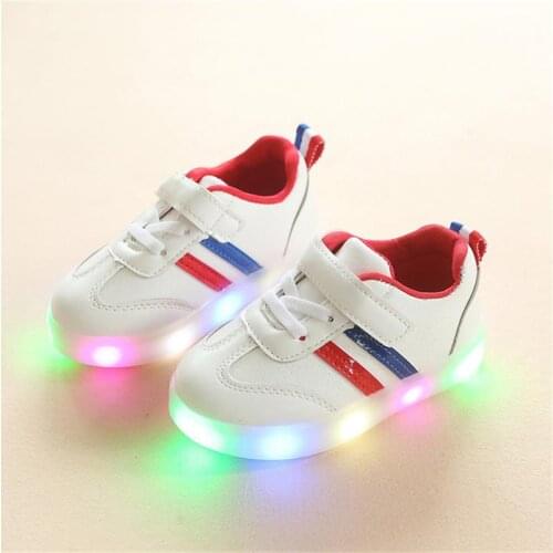 Size 21-30 Kids Shoes Luminous Sneakers for Kids Toddler Girls Shoes Led Sneakers for Boys Girls Kids Shoes Sneakers with Light