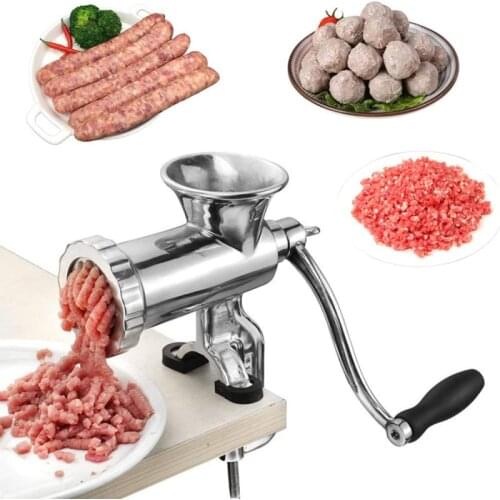 Manual Meat Grinder & Sausage Noodle Dishes Handheld Making Gadgets Mincer Pasta Maker Crank Home Kitchen Cooking Tools Home