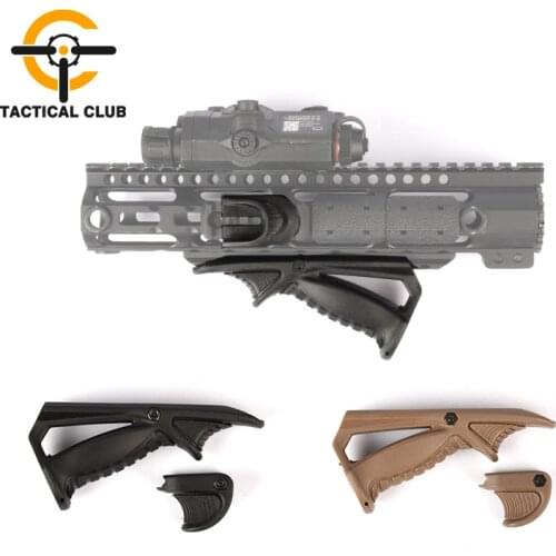 Airsoft Tactical Triangle Front Grip Toy M4 A1 H416 PTK & VTS Front Hand Stop For 20mm Rail Nylon Hunting Rifle Weapon Accessory