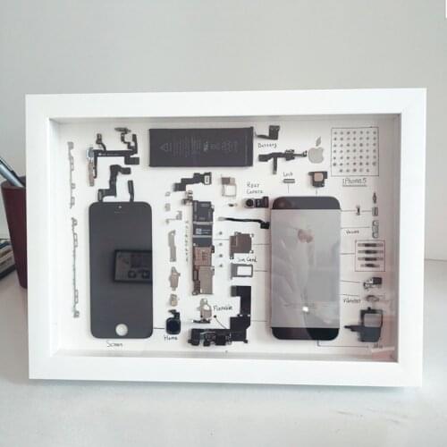 Photo Frame Depth 3cm Size A4 For Phone Accessories,Flowers,Medals Dispaly,DIY Crafts/Arts/Toy/Painting Shadow Box,Room Decor