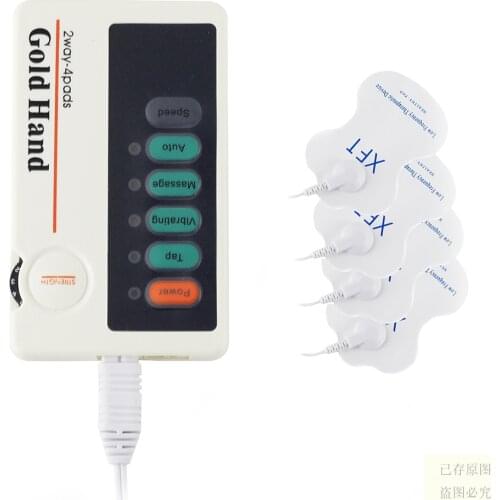 XFT-502 Full Body Massager Two Ways Low Frequency physiotherapy Body Muscle Electrical Stimulator Pain Relief Vibrate Massager