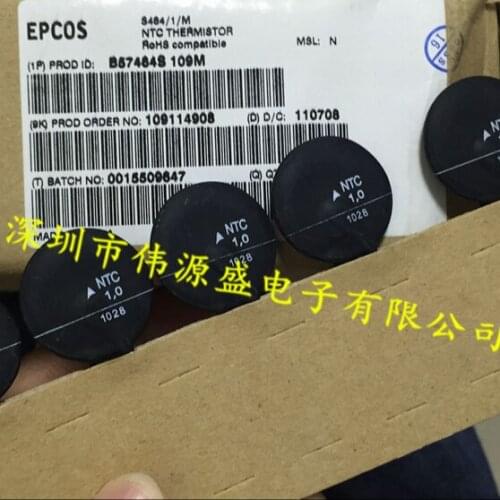 10pcs B57464S0109M000 NTC 1.0 EPCOS 20A 1D-25 25mm dip 100% New&Original