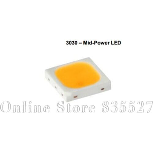 1000pcs/lot 3030 6V cool white SMD LED lamp beads light emitting diode 90RA STW8C2SA STW9C2SA