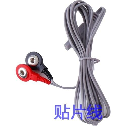 5pcs Yingdi cable & connectors assembly for button type electrodes