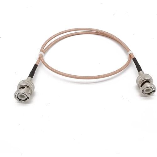 BNC Male to BNC Male RG316 Coaxial Coax Cable RF Wire Jumper Antenna Extender Cable BNC Plug Adapter Cable 2-15M