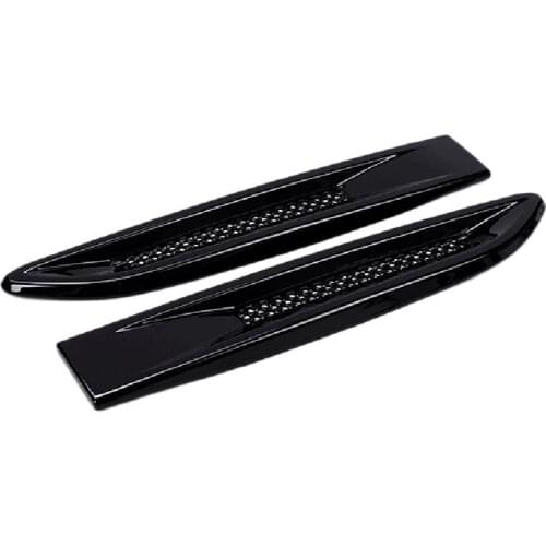 For Jaguar XF XFL XE F-Pace F Pace X761 Car-Styling ABS Car Body Side Fender Air Vent Outlet Cover Trim Auto Accessories