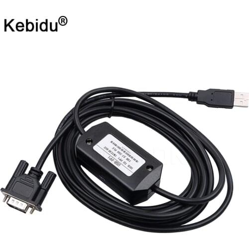 Kebidu Hot USB Version for S7-200 PLC Programming Cable PC/PPI Data Program Converter Adapter 3 Metres for Win 7/XP + Driver