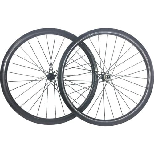 700C 38mm tubeless road disc bicycle carbon wheelset outter width 25mm cyclo-cross race road disc bike wheels Powerway CT31