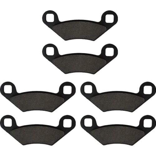 Motorcycle Front and Brake Pads for POLARIS Predator 500 03-07 Outlaw 500 06-07 Hawkeye 300 08-09 Sportsman 500 EFI 07-09