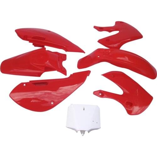 Motocycle Plastic Body Kit Fairing Front Rear Fender Mudguard For KAWASAKI SUZUKI KLX110 KX65 DRZ110 KLX DRZ 110 KX 65 2000-2013