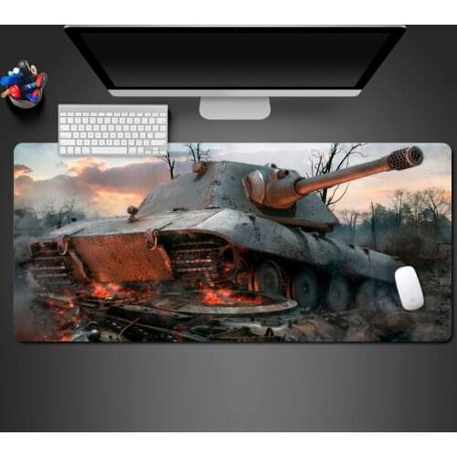 Best Cool World Of Tanks Mouse Padlarge Pad To Mouse Computer Mousepad Wot Can Be Washed Gaming Mouse Mats To Mouse Gamer Mats