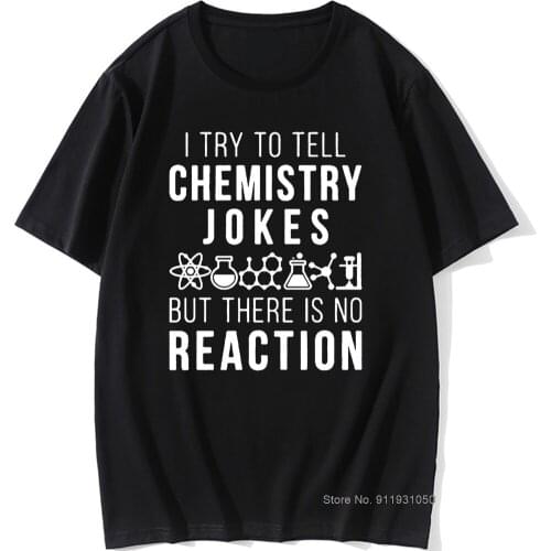 Design Chemistry Jokes Science Teacher T-Shirt Mens Short Sleeves Vintaged Tops Tees Hip Hop Printed T Shirts Top Tees