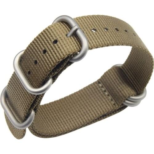 STEELDIVE SD2301 Watch Strap Black/Orange/Red/Gray/Deep Blue/Khaki/Green Nylon Tape 22MM/20MM Replace Nylon Wristwatch Strap