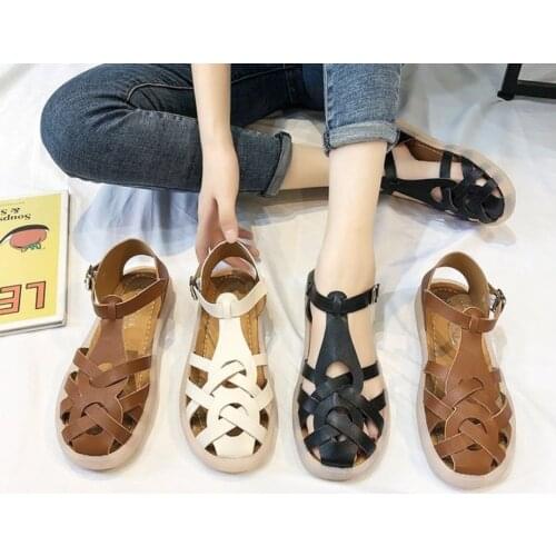 Summer Flar Sandals Fashion Women Flat Sandal Wedges Shoes Casual Woman Peep Toe Ladies Casual Sandals open toe shoes