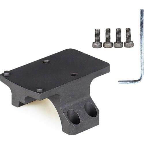 Tactical Aluminum 25.4mm 30mm Rifle Scope RMR Mount 20mm Weaver Base Red Dot Sight Bracket Adapter For Hunting