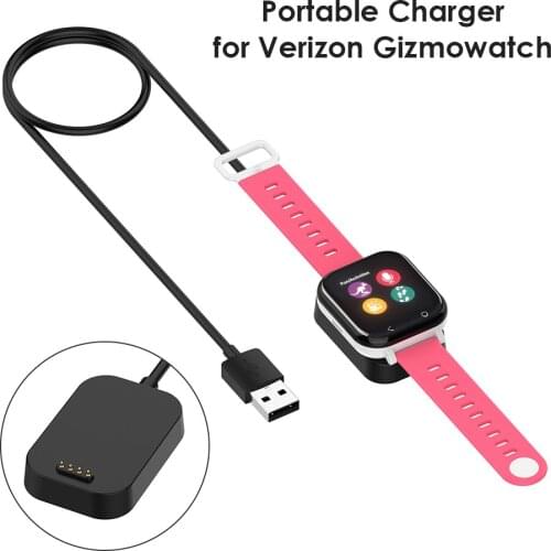 Smart Watch Wireless Charging Cable USB Charger Charging Cable for Verizon GizmoWatch Replacement Charging Cradle