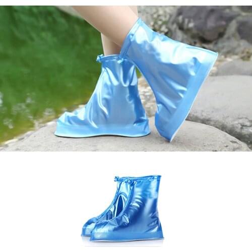 Waterproof Shoe Cover Reusable Not-Slip Dustproof Outdoor Rain Shoe Covers Silicone Boots Shoe Cover Unisex Protectors Cover