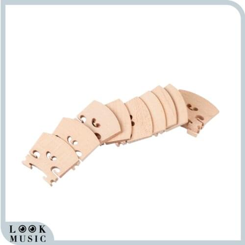 10PCS Violin Bridges Fiddle 4/4 Size Violin Bridge Violin Instrument Accessories Violino Bridge Parts Tools Perfect Shape