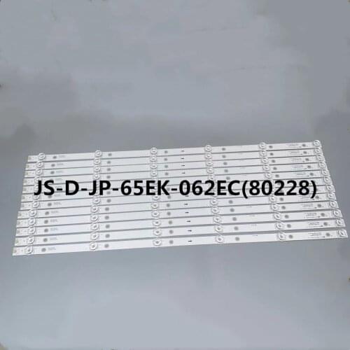 12pcs/set original quality 6LED 6V aluminium JS-D-JP-65EK-062EC(80228) E65EK-P1000/600-2BIN 616.65-15-1T/3030-300 E469119