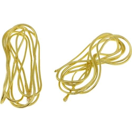 2 Pcs Holographic Elastic Mylar Cord Flash Fly Tying Material DIY Tool Durable to Use