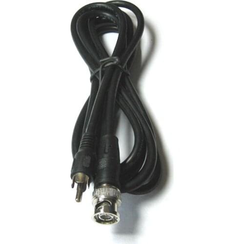 2pcs 5feet 1.5m BNC Male to RCA Male Cable video audio cord 1.5 meter for cctv camera