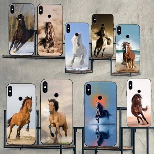 Running horse Phone Case For Xiaomi Redmi note 7 8 9 t max3 s 10 pro lite