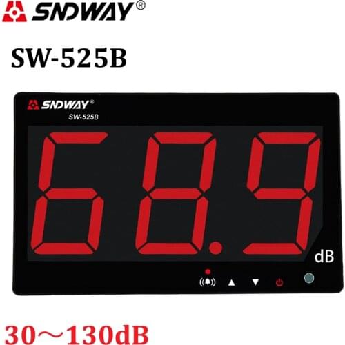 Digital Sound Level Meters 30-130dB Data to PC via USB Wall hanging type Noise Decibel Monitoring Testers Metro Diagnostic-tools