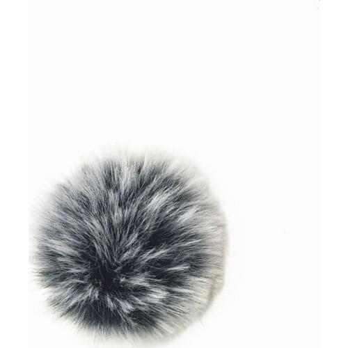 Deat cat Outdoor artifical fur wind muff windscreen shield for Saramonic SR-XM1 Wind muffler windscreen for Saramonic SR-XM1