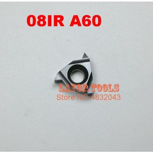 10pcs 08 IR A 60 ,Indexable Tungsten Carbide Threading Lathe Inserts for Threaded Lathe Holder,suit SNR0008K08 OR SNR0007K08