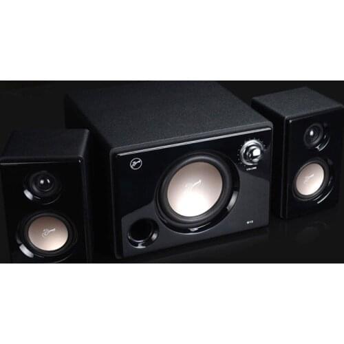 M10 2.1 Multimedia Speaker System 3 way 2.1 high-end multimedia speaker 5 subwoofer+3 bass midrange dome tweeter speaker