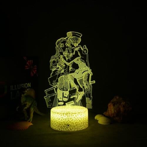 Manga Demon Slayer Gift For Friend Kimetsu No Yaiba Anime Kawaii Room Decor Led Panel Lights Anime Figures Desk Lamp Nightlight