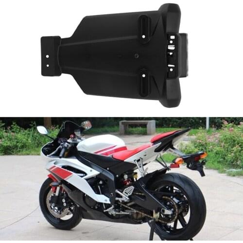 Motorcycle Rear Mudguard Mudguard License Plate Frame for Yamaha YZFR6 YZF-R6 R600 2003 2004 2005