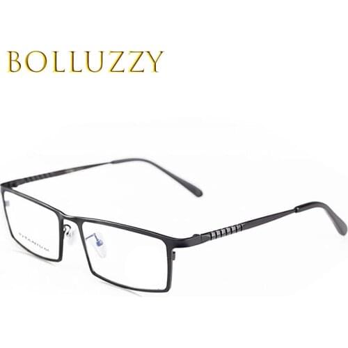 Man fashion brand designer titanium myopia prescription luxury glasses frame full rim eye glass frame eye wear for man 1127