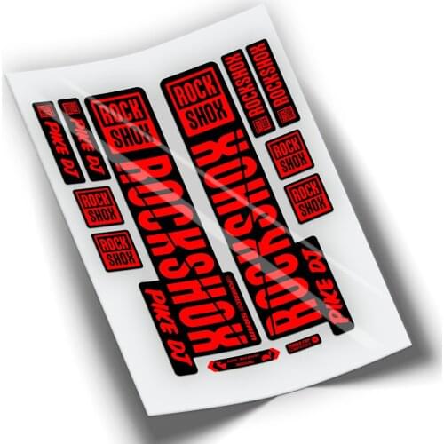 Pegatinas hairpin clip ROCKSHOX PIKE DJ 2019 WP262